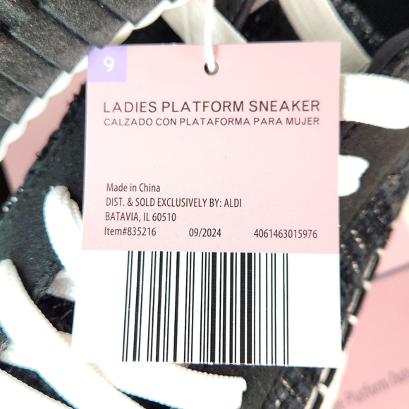 Serra Ladies Platform Sneakers, Size 9, NWT in Original Retail box - Picture 9 of 17